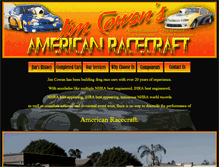 Tablet Screenshot of americanracecraft.com